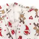 Человек на кнопках Christmas reindeer футер