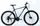 Велосипед Спортивний 29 дюймів Corso Kord KD-680 обладнання Shimano алюмінієва рама 21 дюймів 21 швидкість. Black and Turquoise (187295)