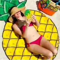 Полотенце пляжное Ананас IMP_73_ANANAS