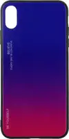 Чехол-накладка TOTO Gradient Glass Case Apple iPhone XS Max Lilac