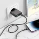 Адаптер сетевой HOCO Type-C to Lightning Delgado dual port charger N38 |1USB/1Type-C, 20W/3A, PD/QC|
