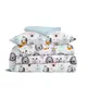 Подростковая постель с простыней на резинке SAFARI ANIMALS CS13
