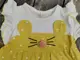 Платье для девочки на лето Kitten желтое 1310 розмір 85