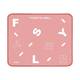 Игровая поверхность для мыши и клавиатуры A4Tech FP25(Pink) 25х20 см розовый
