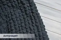 Чохол на кутовий диван Антрацит