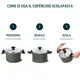 Кастрюля TVS Natura InduСtion BS036222910001С 2 л 22 см