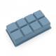 Форма для льда с крышкой Lessner Sky Blue 10311 21,5х11,8х5 см синяя