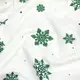 Наволочка фланель 50х70 SNOWFLAKES EVERGREEN
