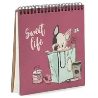 Блокнот Sketchbook Sweet life BDK_DOG001