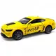 Машина металлическая "Автопром. Ford mustang", желтая