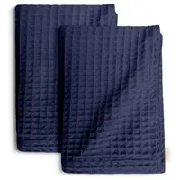 Вафельные полотенца 75х95 см/75х130 Denim Greek Waffle 2шт
