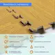 Пол пазл - модульное напольное покрытие 600x600x10мм янтарное дерево (МР11) SW-00000205