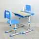 Парта со стульчиком детская Bambi M-4428-W-4 голубая