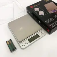 Ваги ювелірні Domotec MS-1729B електронні з 2-ма чашами 0,01-500 гр, Кишенькові ваги для золота