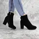 Ботильоны женские Fashion Jeniveve 2293 40 размер 25,5 см Черный