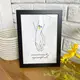 Постер в рамке Кохайтеся, чорнобриві 30x42 см, A3 (MT3_22U020_BL)