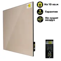 Керамічний обігрівач Emby CHT-500 бежевий з терморегулятором на 10 кв м