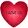 Подушка сердце 3D I love us 40х40х7,5 см 3DPS_15L105