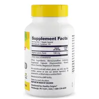 Натуральна добавка Healthy Origins Alpha Lipoic Acid 100 mg, 120 капсул
