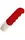 Вибратор мини с выраженным рельефом в виде складочек AMOR VIBRATOR RAMBO Red (Приложение НЕ Функционирует!)