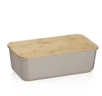 Хлебница Kela Apart 12637 38х21х12.5 см светло-серая