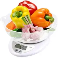 Весы кухонные электронные B05A 1г до 5кг чаша, весы для кондитера, для взвешивания продуктов