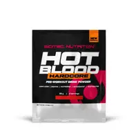 Предтренировочный комплекс Scitec Hot Blood Hardcore 25 грамм Красные фрукты
