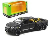 Машинка металлическая 7584 Mercedes-Benz Pickup Design 1:32 "АВТОПРОМ" Черный