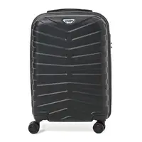 Чемодан маленький 4 колеса Ricco Grande T15002black-M