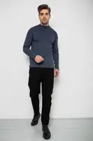 Гольф чоловічий на флісі, колір синій, 238R338