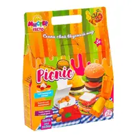 Набор креативного творчества Strateg Мистер тесто Picnic 29 элементов (71301)