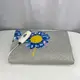 Электропростынь односпальная с цветным рисунком LUX Байка Турция 75x155 см 55189 Синий цветок