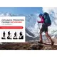 Трекинговая палка Naturehike ST10 NH19S010-T, 130 см, голубой