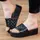 Шлепанцы женские Fashion Kally 2941 39 размер 24,5 см Черный