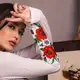 Вышиванка-лонгслив Moderika Маковое Поле белый с длинным рукавом XXXL
