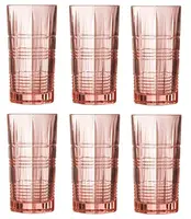 Набор стаканов высоких Luminarc Dallas Pink P9164/1 380 мл 6 шт