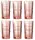 Набор стаканов высоких Luminarc Dallas Pink P9164/1 380 мл 6 шт