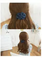 Шпилька, заколка для волосся з квітами Blue flowers
