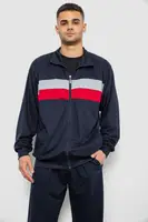 Спортивный костюм мужской двухнитка, цвет синий, 244R9167