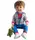 Кукла Reborn Dolls, резиновая, 57 см, съемная одежда, обувь, мягкая игрушка, памперс, бутылочка, соска. Multicolor (154257)