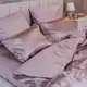 Постельное белье семейное Tiare Сатин Жаккард 2202-S 210х143х2 см фиолетовое