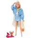 Кукла Barbie Экстра Блондинка с пучком на распущенных волосах 29 см (HHN08)