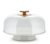Тортівниця Alessi Mattina 31 см сіра