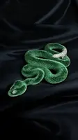 Фигура новогодняя Змея 14657 13.5 см