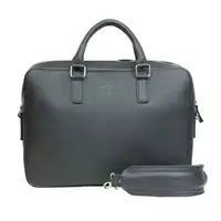 Шкіряна ділова сумка Briefcase 2.0 чорний флотар