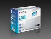 Радио-часы EСG R-300-U-White