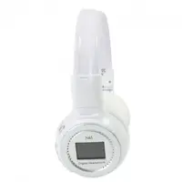 Бездротові Bluetooth-навушники Wireless N65 Stereo Білі