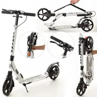 Самокат I-Trike SR2-018-11-W 80-103 см белый