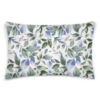 Евро постельное белье с простыней на резинке WATERCOLOR FLOWERS CS8