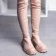 Ботфорты женские Fashion Alex 3475 40 размер 25,5 см Бежевый